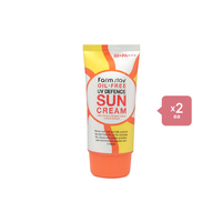 Farm Stay Oil Free UV Defence Sun Cream SPF50+ PA+++ - 70ml (2ea) Set
