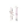 Flortte - My Beautiful Password Eyebrow Pencil - 0.05g - M1 Medium Brown (1ea) + B2 Ash Brown (1ea) Set