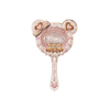 FlowerKnows - The Sweetie Bear Hand Mirror - 1pc - Creamy Pink