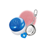 Fwee - Lip & Cheek Blurry Pudding Pot + Pendant Keyring (Random Color) Set - 5g - BS02 Into