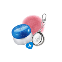 Fwee - Lip & Cheek Blurry Pudding Pot + Pendant Keyring (Random Color) Set - 5g - BS05 Wavy