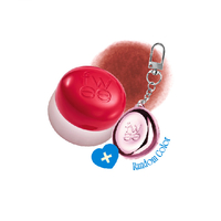 Fwee - Lip & Cheek Blurry Pudding Pot + Pendant Keyring (Random Color) Set - 5g - RD04 Fav