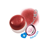 Fwee - Lip & Cheek Blurry Pudding Pot + Pendant Keyring (Random Color) Set - 5g - RS04 Memories