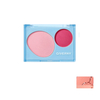 GIVERNY - Fluffy Dual Blusher - 7.4g - 01 Peach Macaron