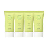 Goodal - Heartleaf Calming Moisture Sun Cream SPF50+ PA++++ - 50ml (4ea) Set (New)