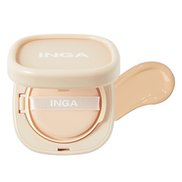 INGA - Water Glow Daily Cushion SPF50+ PA++++ - 9g - 21N Light Beige