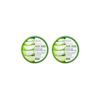 Jigott - Natural Aloe Vera Moisture Soothing Gel - 300ml (2ea) Set
