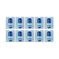 Jigott - Real Ampoule Mask Hyaluronic Acid - 10pcs Set