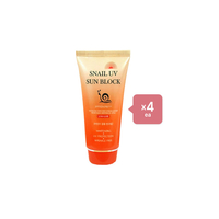 Jigott - Snail UV Sun Block SPF50+ PA+++ (4ea) Set