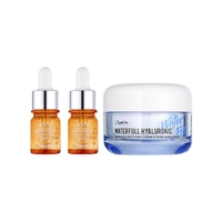 Jumiso - All Day Vitamin Brightening & Balancing Facial Serum - 5ml (2ea) + Waterfull Hyaluronic Cream - 50ml (1ea) set