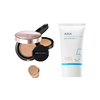 Jung Saem Mool - Masterclass Radiant Cushion - Cushion 15g + Refill 15g - Y5 Honey (1ea) + MISSHA - All-Around Safe Block Aqua Sun SPF50+ PA++++ (New version of All-Around Safe Block Aqua Sun Gel ) - 50ml (1ea)Set