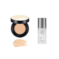 JUNGSAEMMOOL - Essential Skin Nuder Cushion SPF50+ PA+++ 14g - 19 N-Light (1ea) + Essential Mool Micro Fitting Mist - 55ml (1ea) Set
