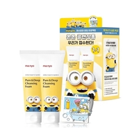 Ma:nyo - Pure & Deep Cleansing Foam Duo Set - Minions Edition - 120ml*2ea + Keyring