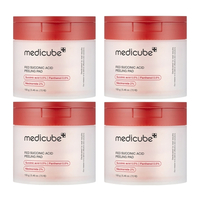 medicube - Red Succinic Acid Peeling Pad - 155g/70pads (4ea) Set