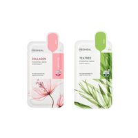 Mediheal - Collagen Essential Mask - 10pcs + Teatree Essential Mask - 10pcs Set