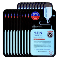 Mediheal - M.E.N Timetox Black Mask EX. - 10pcs