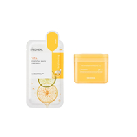Mediheal - Vitamide Brightening Pad - 100ea + Vita Essential Mask - 10pcs Set