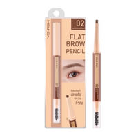 MEILINDA - Flat Brow Pencil - 0.2g - 02 Medium Brown