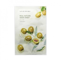 NATURE REPUBLIC - Real Nature Sheet Mask - Olive - 1pc