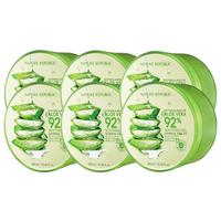 NATURE REPUBLIC - Soothing & Moisture Aloe Vera 92% Soothing Gel (6ea) Set