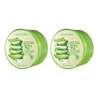 NATURE REPUBLIC Soothing & Moisture Aloe Vera 92% Soothing Gel - 300ml (2ea) Set