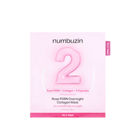 numbuzin - No.2 Rose PDRN Overnight Collagen Mask - 1ea