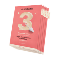 numbuzin - No.3 Tingle-Pore Softening Sheet Mask - 27g*5ea