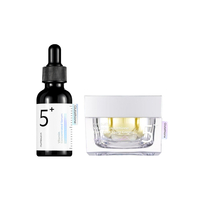 numbuzin - No.5+ Glutathione Vitamin Concentrated Serum - 30ml (1ea) X Vitamin Glutathione Dark Spot Laser Cream - 50ml (1ea) Set