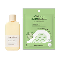 ongredients - Skin Barrier Calming Lotion - 220ml + AC Balancing PDRN Shot Patch - 9patches Set