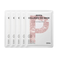 Ottie - Pepta Collagen 100 Mask - 25ml*5pcs
