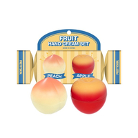 PRETTYSKIN - Fruit Hand Cream Set (Peach/Apple) - 35g*2ea