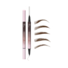 Pudaier - Dual-ended Eyebrow Sculptor - 0.4g - Deep Brown