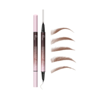 Pudaier - Dual-ended Eyebrow Sculptor - 0.4g - Natural Brown