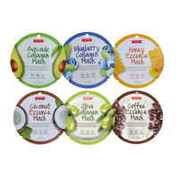 PUREDERM - Circle Mask - 6pcs Random Set