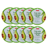 PUREDERM - Circle Mask - Avocado Collagen - 10pcs Set