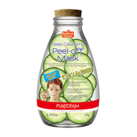 PUREDERM - Deep Cleansing Peel-Off Mask - 10g - Cucumber - 1pc