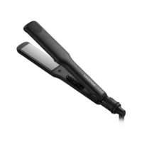 SALONIA - Double ION Straight Iron (Speed Plate) (110V - 240V) - 1pc - 35mm Black SL-004-S35MM