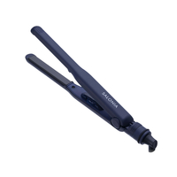 SALONIA - Hair Straightener (100V - 240V) - 1pc - 15mm Navy SL-004SNV