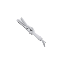 SALONIA - Mini Ceramic Curling Hair Iron (100V-240V) SL-001CW - 1pc - White