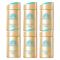 Shiseido - Anessa Perfect UV Sunscreen Skin Care Milk SPF50+ PA++++ (2024 Version) - 60ml (6ea) Set
