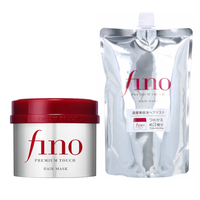 Shiseido - Fino Premium Touch Hair Mask - 230g + Shiseido - Fino Premium Touch Hair Mask Refill - 700g