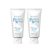 Shiseido - Senka Perfect Whip White Clay (2023 Version) - 120g (2ea) Set