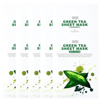 tenzero - Green Tea Sheet Mask - 10pc Set