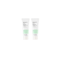 THE FACE SHOP - Air Cotton Makeup Base - Mint (2ea) Set