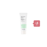 THE FACE SHOP - Air Cotton Makeup Base - Mint (4ea) Set