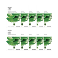 THE FACE SHOP - Real Nature Face Mask - Aloe - 1pc (10ea) Set