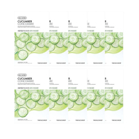 THE FACE SHOP - Real Nature Face Mask - Cucumber - 1pc (10ea) Set