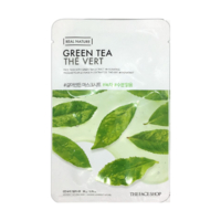 THE FACE SHOP - Real Nature Face Mask - Green Tea - 1pc