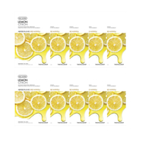 THE FACE SHOP - Real Nature Face Mask - Lemon - 1pc (10ea) Set