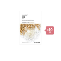 THE FACE SHOP - Real Nature Face Mask - Rice - 1pc (10ea) Set